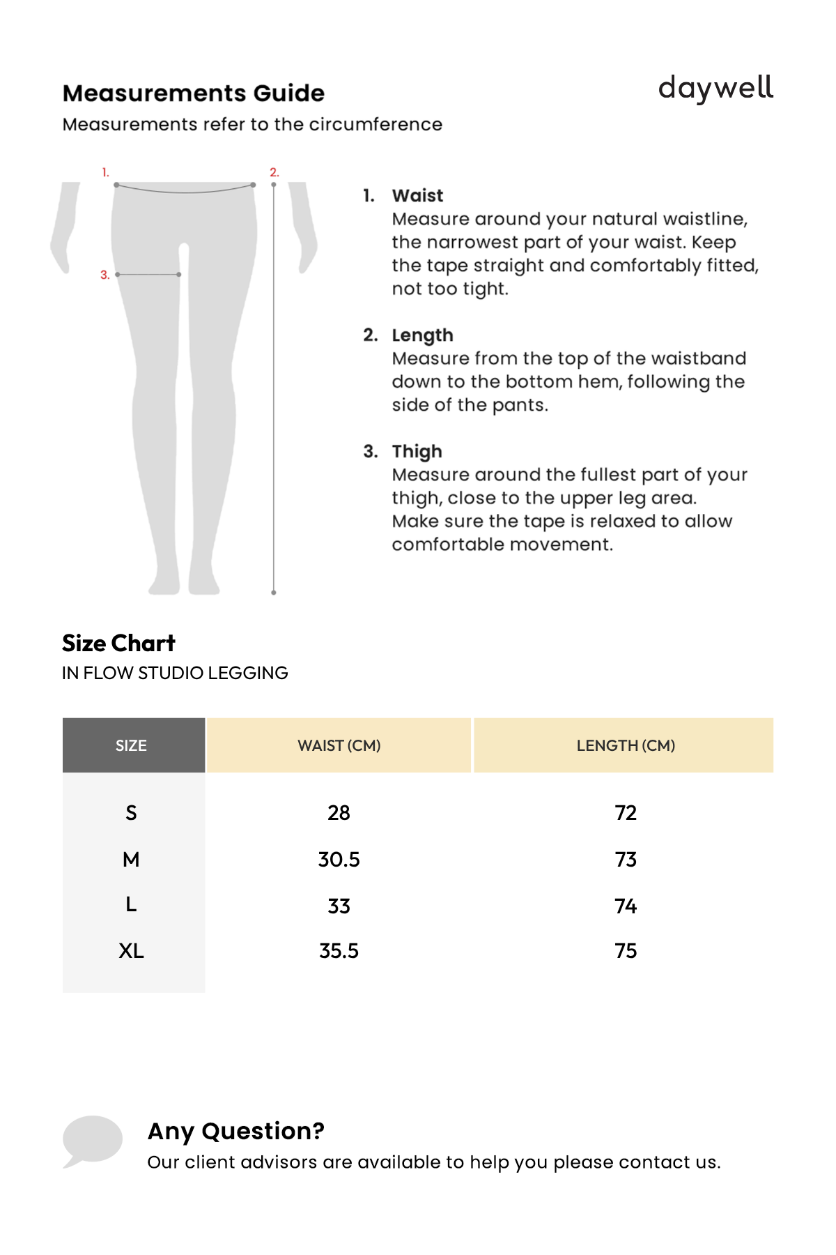 Size guidance