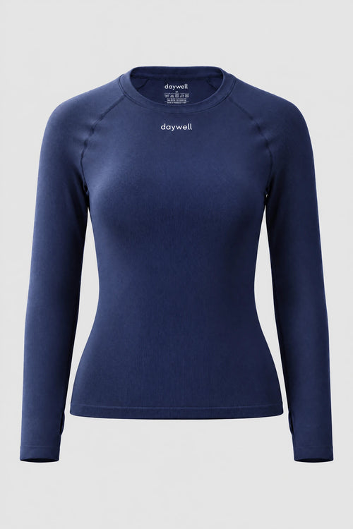 In Flex Long Sleeve - Indigo – Daywell
