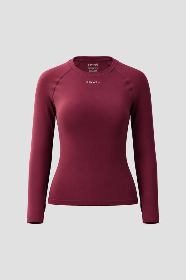In Flex Long Sleeve - Berry